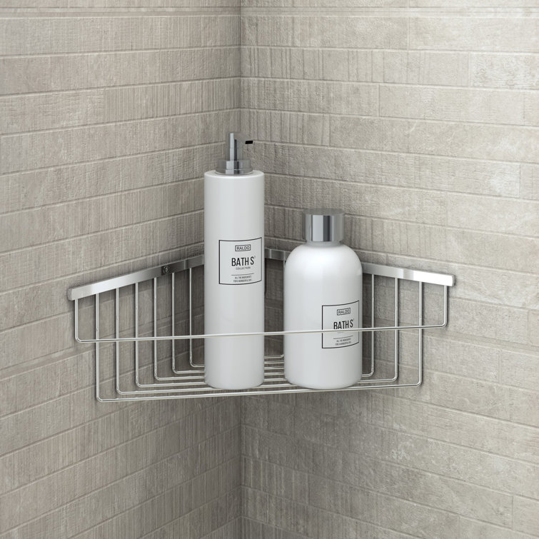 Cosmic Drill / Screw Stainless Steel Shower Basket Wayfair.ie